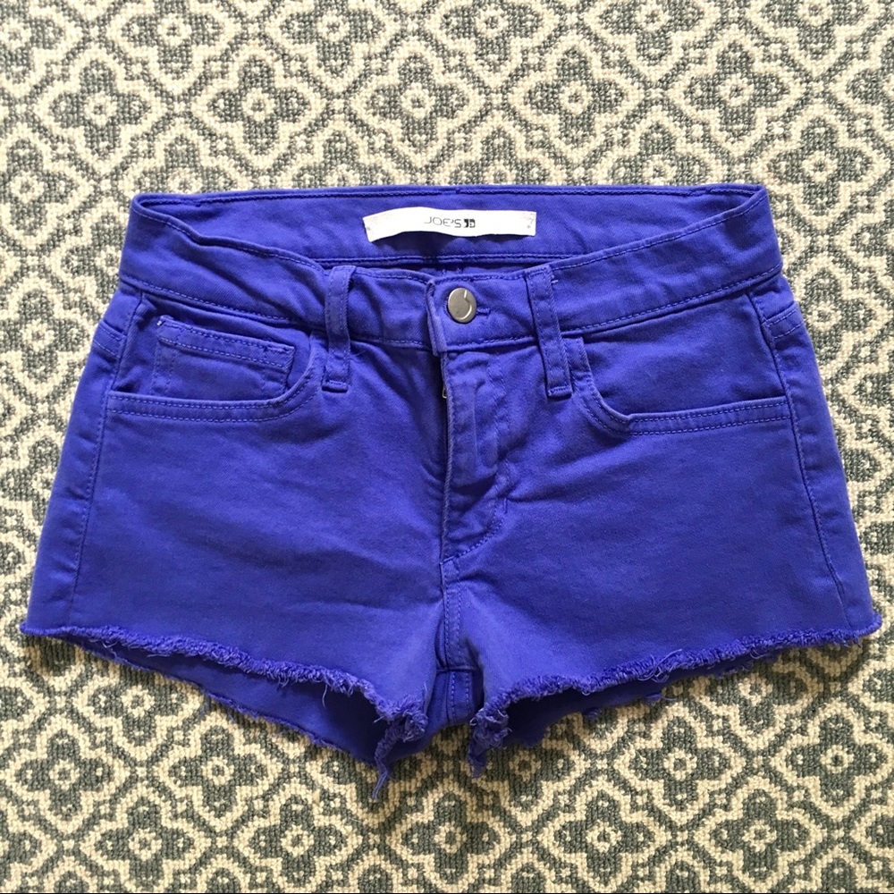 Joe’s Jeans purple shorts